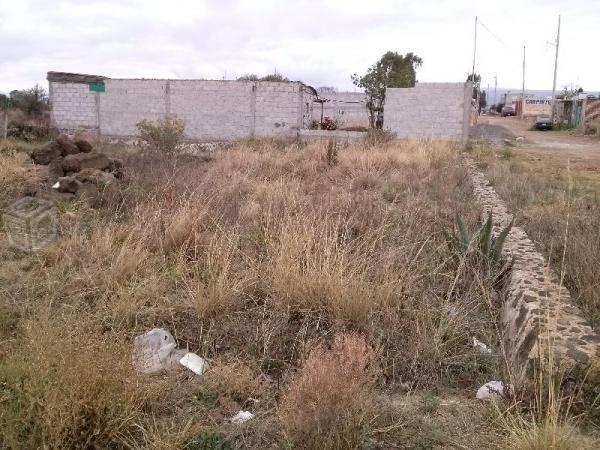 Terreno en Tulancingo, Hgo. Facilidades de pago