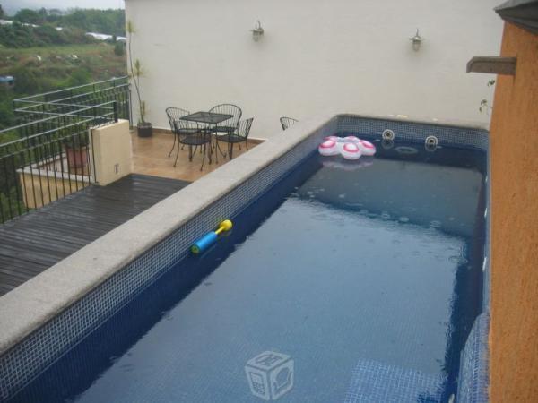 Departamento con seguridad y roof garden ahuatlan