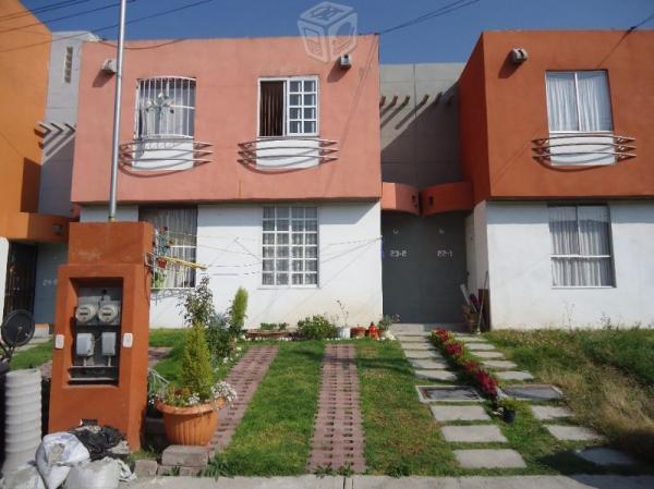 Casa en privada de 2 rec en la alborada cuautitlan