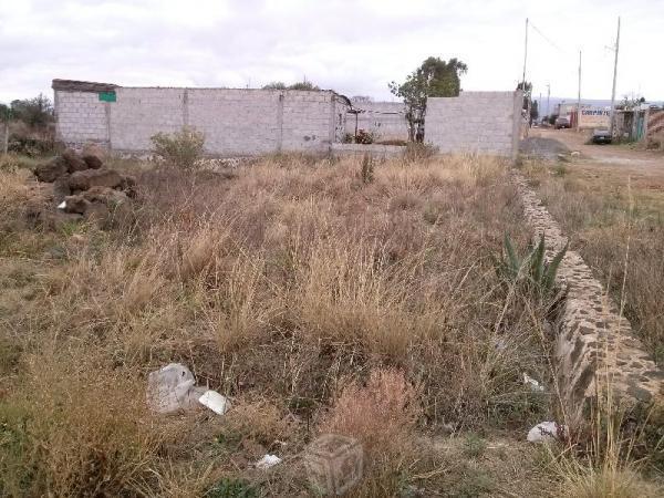 Terreno en Tulancingo, Hgo. Facilidades de pago