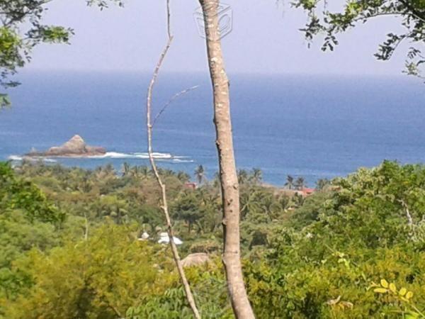 Mazunte terreno con hermosa vista al mar