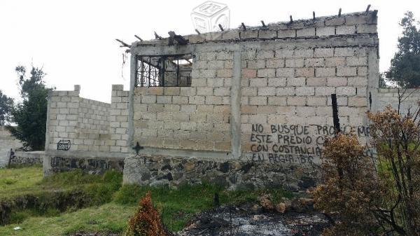 oportunidad terreno con construcción facilidad