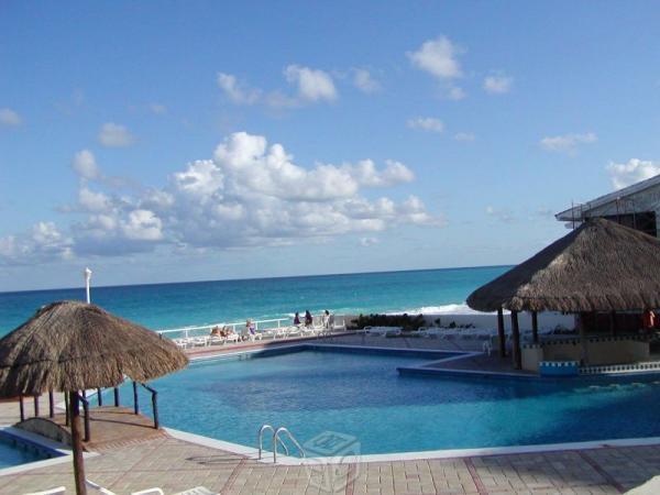 Cancun departamento familiar con acceso a playa
