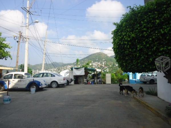 Terreno. vista, orilla de calle, francisco villa