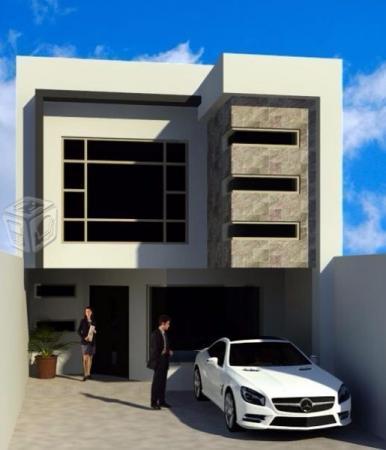 Casa nueva tipo minimalista con acabados de lujo