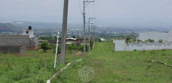 TERRENO 200 m2. A 15 MIN. DE CUAUTLA. FACILIDADES