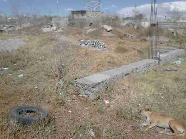 Terreno de 120 metros cuadrados