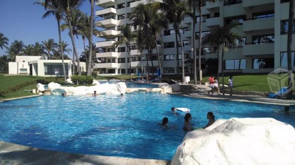 Departamento con playa en Mayan Resort Sem, Sta