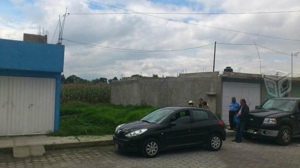 Precioso lote en San Pedro Totoltepec Aeropuerto