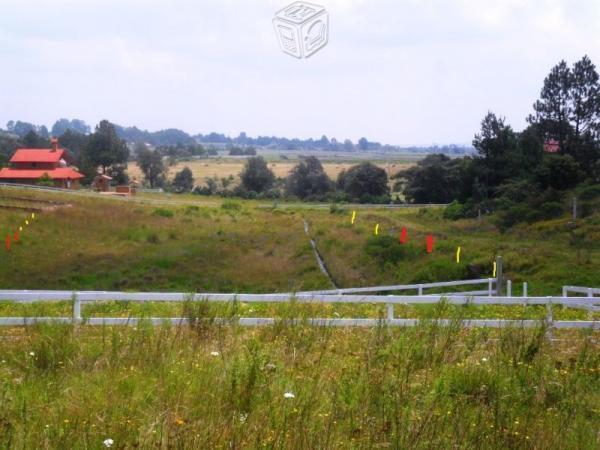 Terreno para cabaña 15 meses sin intereses amealco