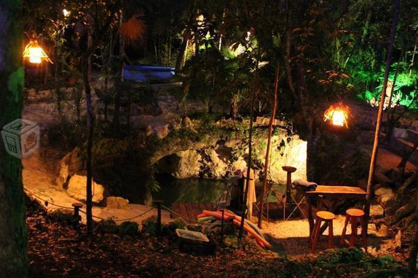 Villa con cenote privado en cancun