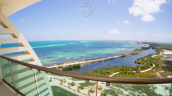 Penthouse en venta frente al mar en cancun