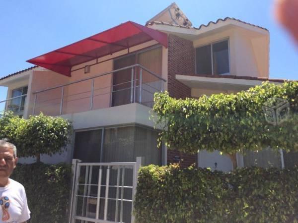 Casa sustentable con jardín privado