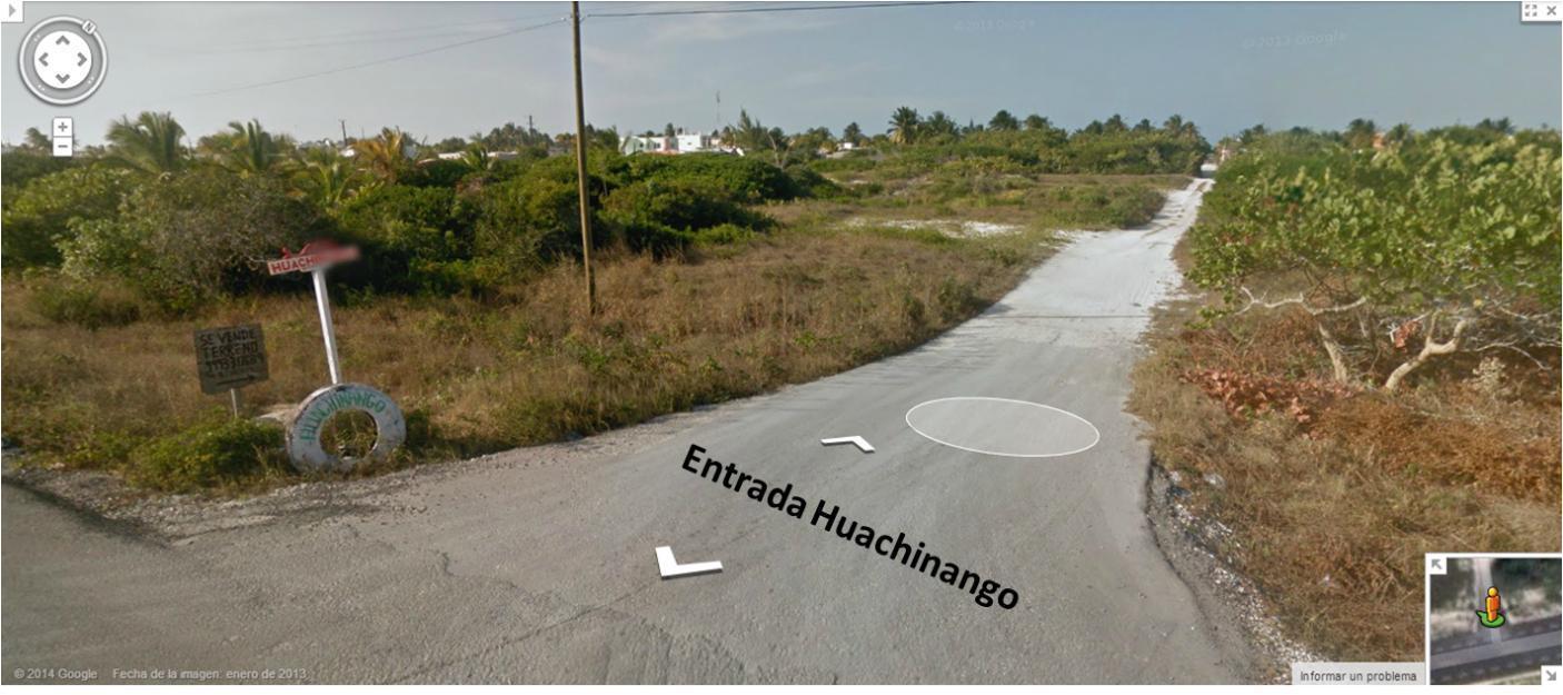 Venta de 4 lotes de 12 x 20 m sobre la carretera Chelem-Chuburna Pto. a unos mtrs. del mar