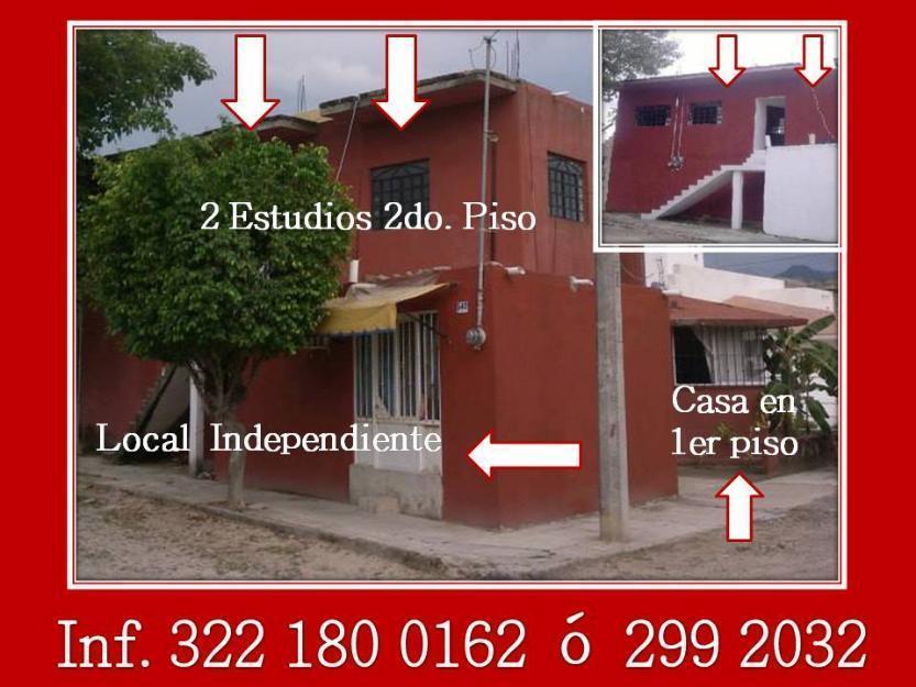 Casa, 2 Estudios y Local Independiente